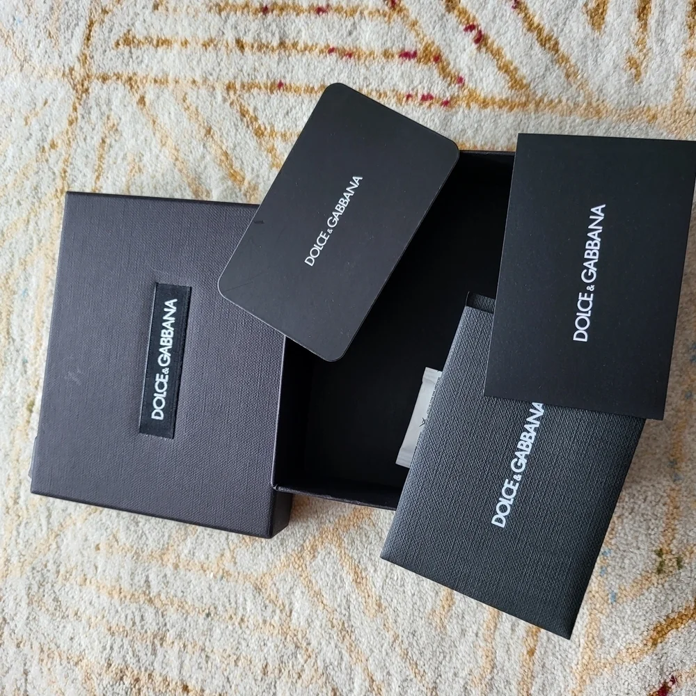 Dolce & Gabbana Black and White Star Wallet